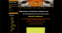 Desktop Screenshot of nolimit-linedancer.at